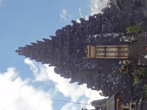 Pura Besakih - Poort met gouden deur
