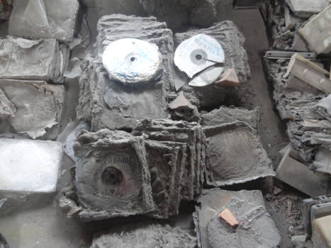 Gunung Marapi - CD's in het museum