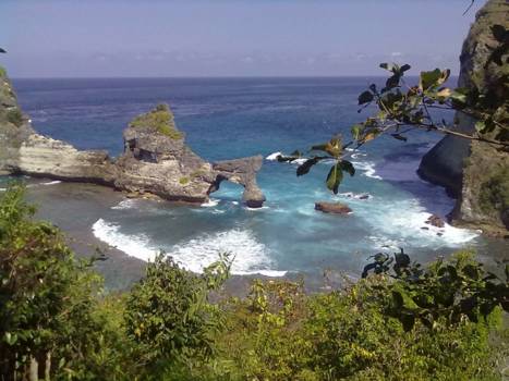 Nusa Penida - Kustlijn Nusa Penida