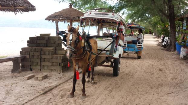 Gili-eilanden - plaatselijk vervoer