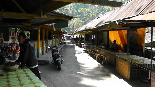 Yogyakarta - Dorpje onder vulkaan