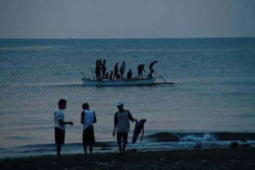 Bali - Vissers in Lovina