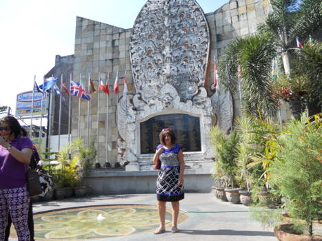 Bali - Herdenkings monument van de Bomaanslag