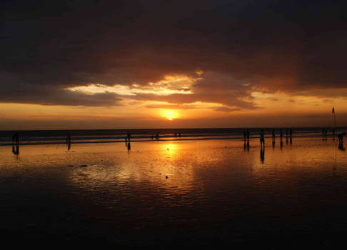 Kuta - Zonsondergang