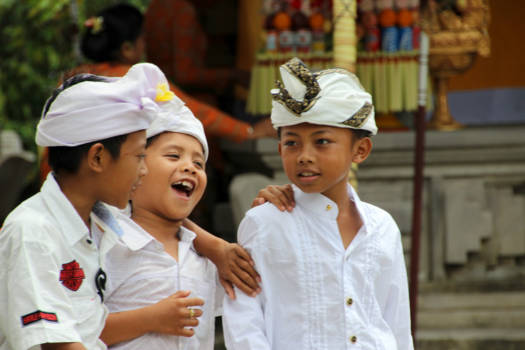 Bali - Happy Indonesian kids