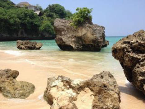 Indonesie - Padang padang baai bali