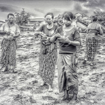 Bali - Ceremonie on the Beach