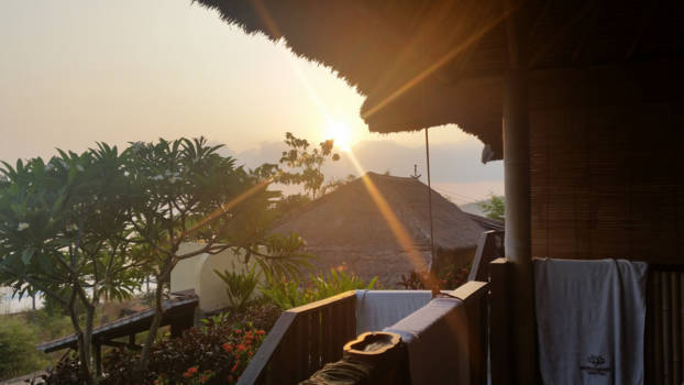 Indonesie - Zonsopgang in Amed