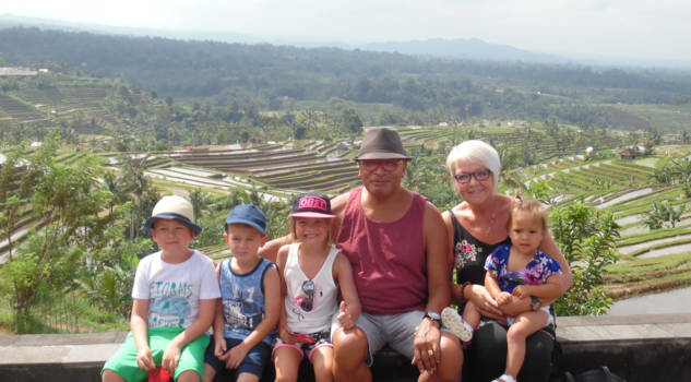 Bali - Lucky opa en oma