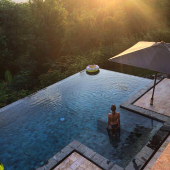 Bali - Evening swim❤️