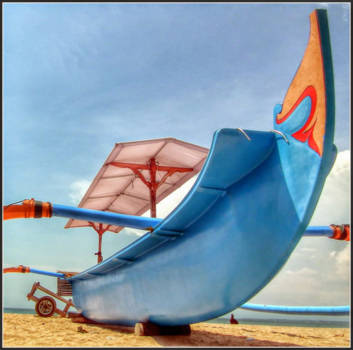 Lombok - FishingBoat on the Beach