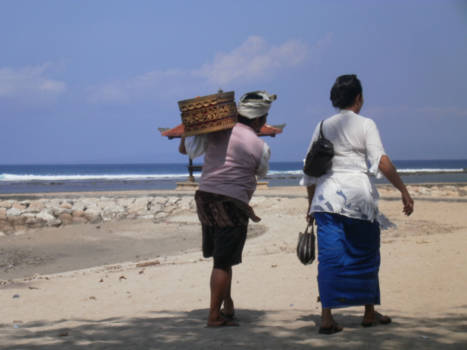 Bali - Op het moment dat ik dit voorbij zag komen, wist ik dat ik niet in Noordwijk was!
