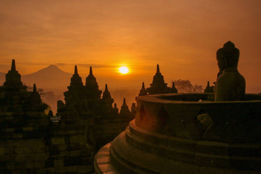 Borobudur - Sunrise @ Borobudur