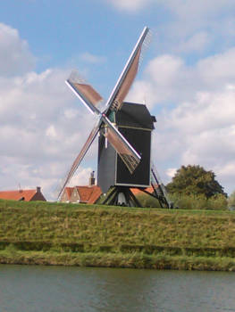 Bali - Molen in vesting Brielle