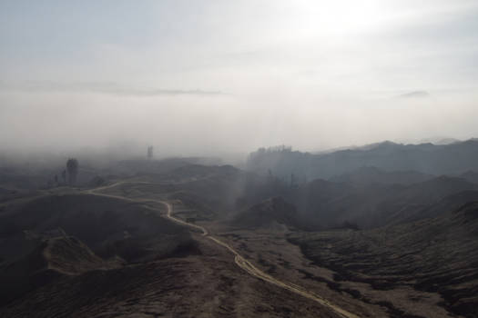 Java - Buitenaards Gunung Bromo-Java Indonesië