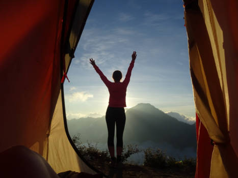 Lombok - Vrijheid. Mount Rinjani.