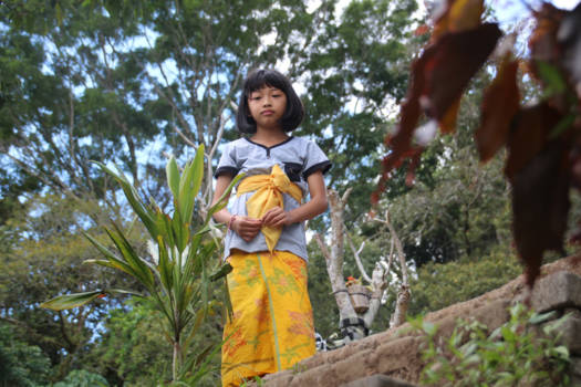 Bali - Local girl in Bali