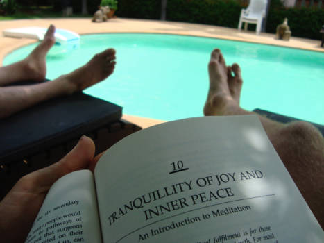 Bali - Peace at the Swimming pool