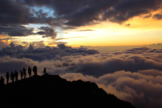 Gunung Rinjani - Mt. Rinjani nothing is easy, 3726 meter hoogte!