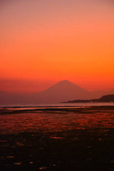Gili-eilanden - Island sunset