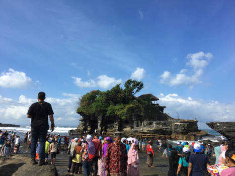 Sanur - Onderwater tempel van Tanah Lot