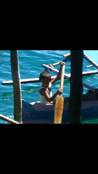 Sulawesi - Schitterend beeld op water tijdens stop onderweg naar Ampana