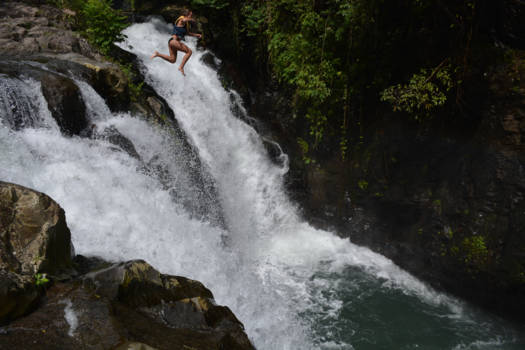 Bali - Springen van watervallen
