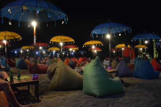 Bali - Seminyak strand 'savonds