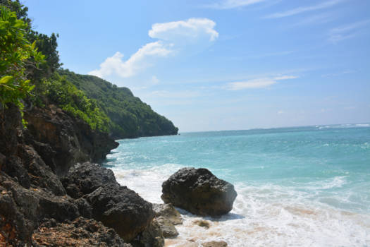 Bali - Green bowl beach