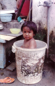 Bali - In de bloemenemmer
