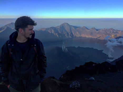 Gunung Rinjani - First light of the new year