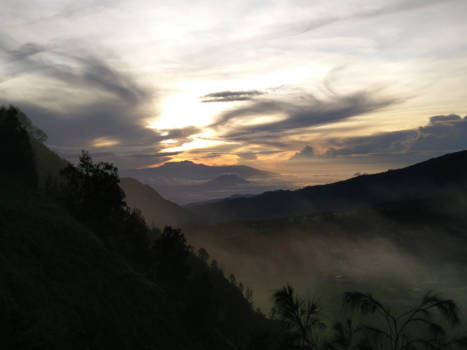 Bali - Zonsopkomst op bij de Bromo Vulkaan in Indonesië