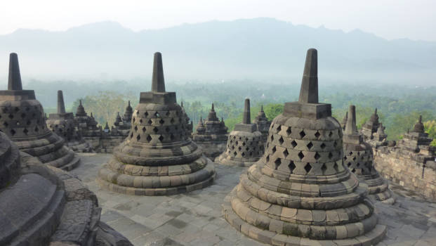 Borobudur - De tempel der Buddhistische tempels: Borobudur
