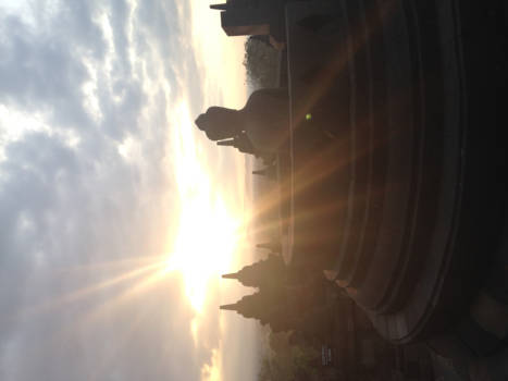 Borobudur - Borobudur sunrise