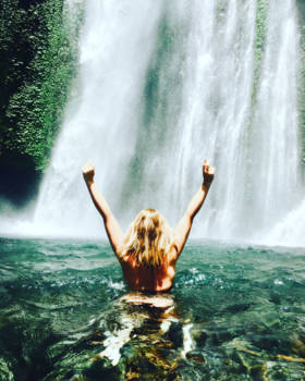 Lombok - Waterval pret