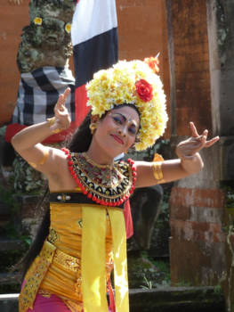 Ubud - Balinese dans (Barong and Keris dance)