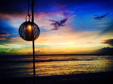 Gili-eilanden - Sunset beach Gili Trawangan