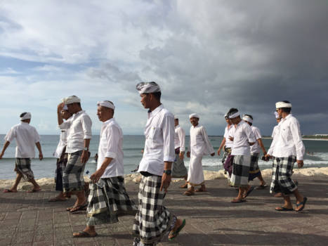 Bali - Dark clouds coming