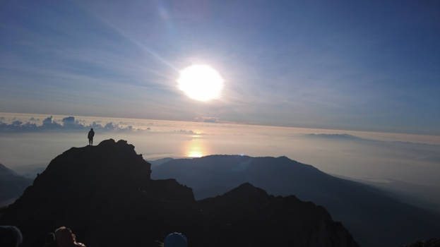 Lombok - On top of the Rinjani
