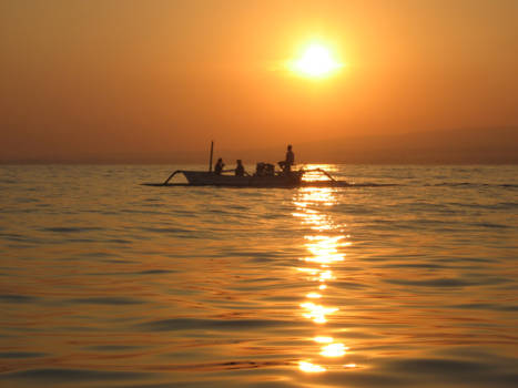 Bali - Vroege vissers