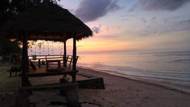 Gili-eilanden - Zonsondergang