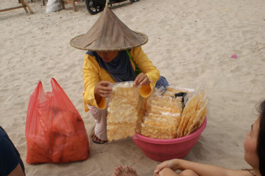 Bali - handel op strand
