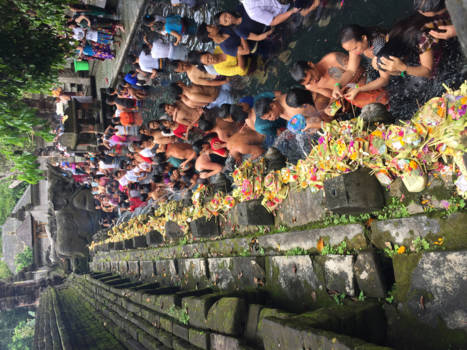 Bali - Special moment @ Pura Tirta Empul