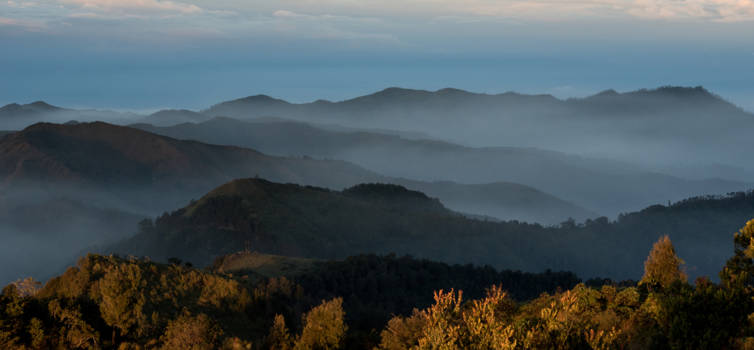 Java - Bergmassief naast de Bromo vulkaan