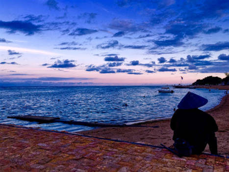 Sanur - Balilicious Sunset after Fishing