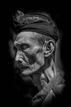 Bali - nogmaals: Mooie oude man...