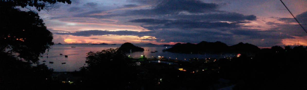 Labuan Bajo - Zonsondergang