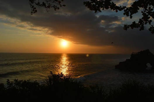 Bali - Tanah lot bij zonsondergang..