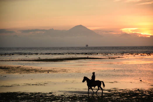 Gili-eilanden - zonsondergang