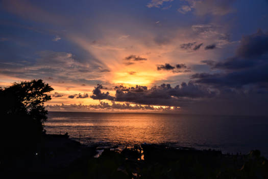 Pura Tanah Lot - Tanah Lot Temple in the evening